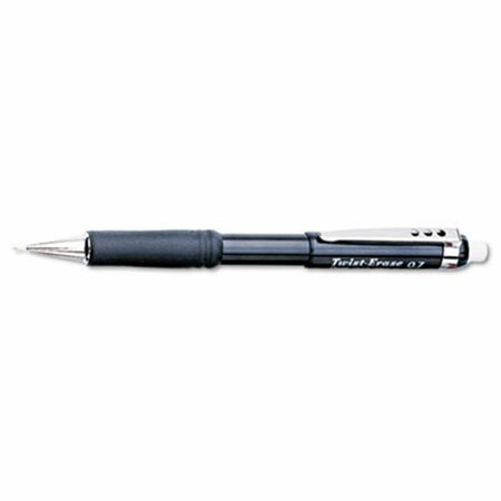 PENTEL Twist-Erase III Mechanical Pencil 0.7 mm Black Barrel PE31411